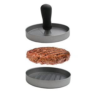 Non Stick Aluminum Alloy Hand Made Hamburger Press for Meat Pie Making