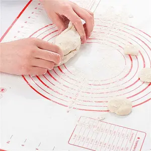 Pastry Cooking Tools, Non Stick Food Grade Silicone Baking Mat, Dough Pad With Liners
