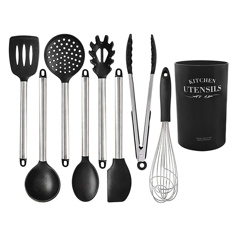 Hot Selling Eco-Friendly Kitchen Utensil Set 5 pcs Premium Cooking Tools