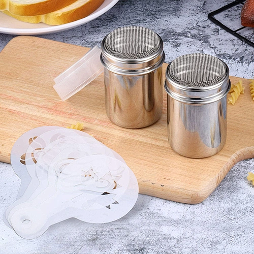 Wholesale Plastic Coffee Decorating Template Sets, Cappuccino Latte Stencils