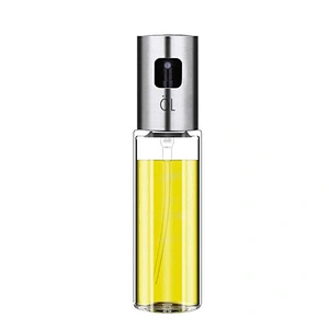 Metal Vinegar Dispenser, Olive Oil Sprayer Bottle For Cooking BBQ, Salad