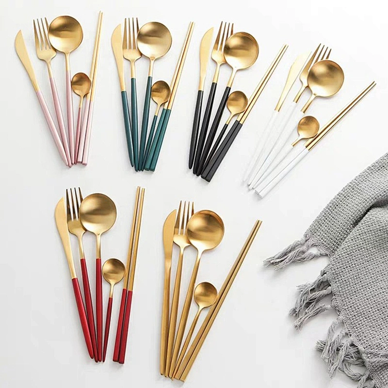 Custom Small Stainless Steel Cutlery Matte Gold Tea Spoon for Coffee, Dessert
