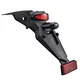 Motorcycle Mudguard Rear Fender With Brake Light Tail Light Motocross License Plate Holder For Kawasaki Honda KTM