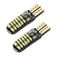 LEDバルブクリアランスライトドーム読書灯CanbusT10 24Smd 3014Ledカーライセンスプレートライト