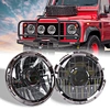 Super Bright High Power 45W White DRL Laser Headlight Driving Offroad Work Light Bar 7inch Laser Led Headlight