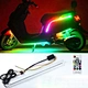 Motorcycle Car Multi Color Daytime Running Light Glow Flexible Neon 30cm 45cm 60cm Flowing Motorcycle Led Strip Light