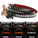 Universal White Amber Led Light Bar Trailer Stop Brake Reverse Light Truck Accessories Pickup Strip Truck Led Tail Lights