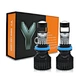 All In One Super Bright Y9 Car Lamp Bulb Laser headlight 9005 9006 Projector Lens H7 Bulb H11 Mini bi Led Projector Lens