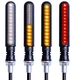12V DRL Driving Brake Flowing Dynamic Sequential Indicator Led Motorcycle Indicator Tail Light Turn Signal