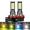 3 Colors Car Accessories Super Bright 3030 36 SMD Led Light Universal Car Led Daytime Running Fog Light