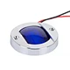 Muti-Color 3W Light 12 Volts waterproof 6led Round Stainless Steel Yacht Light Marine Navigation Boat Light