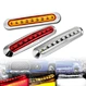 Truck Light System White Yellow Red Truck LED Clearance Warning Light Led Side Marker Light For Truck Trailer