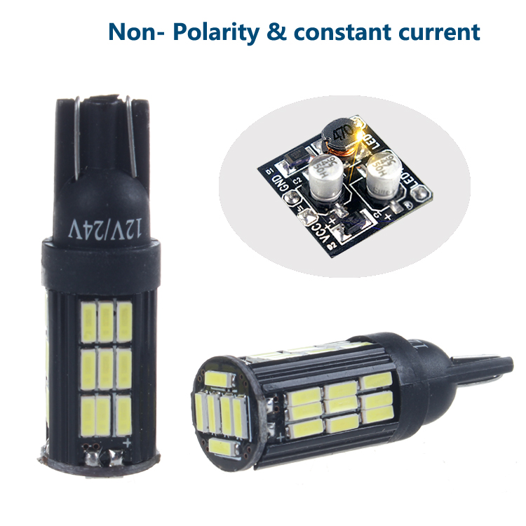 Automobiles 42 SMD T10 Car Parking Indicator Socket 3014 LED W5W 168 194 led Light