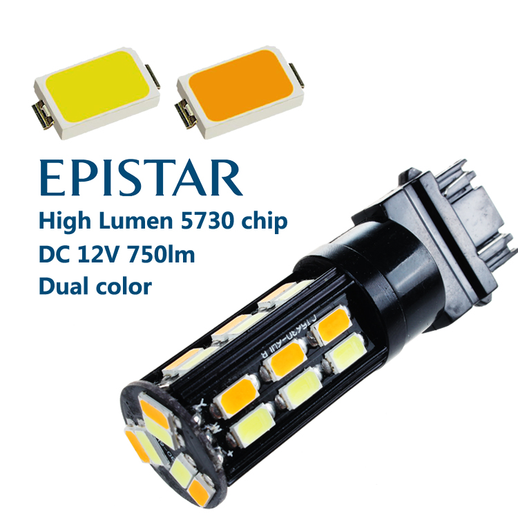 Best Selling Products 2017 in usa Automobiles Cars T20 30pcs Leds head Light 5730 White/Yellow Automobile Lights