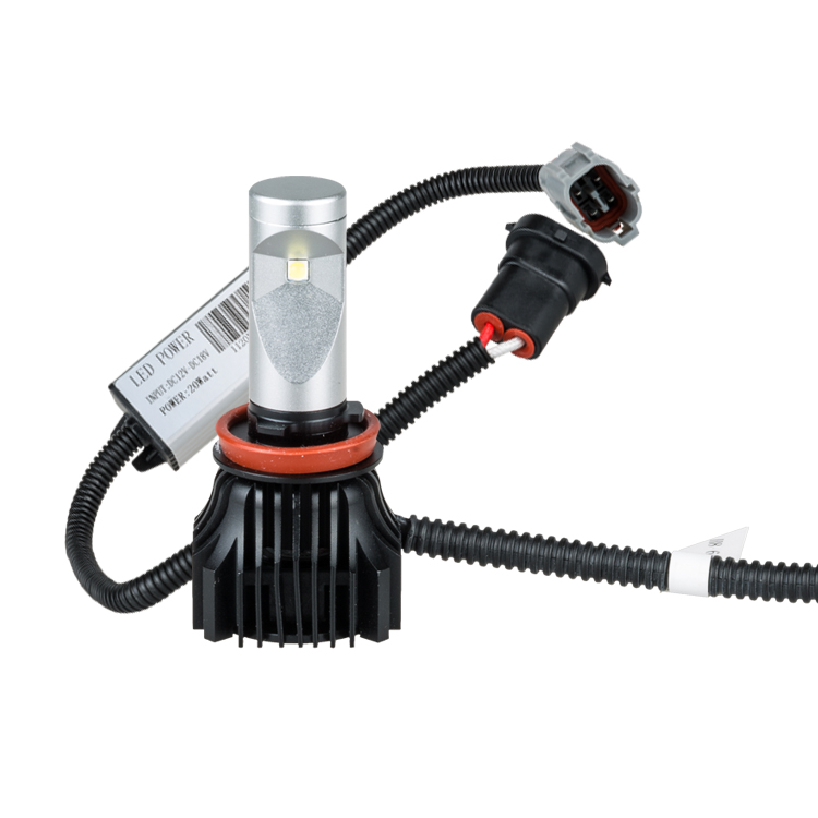 高輝度50ワットハイパワーh11 ledヘッドライト電球用フロントヘッドライトクールホワイト色