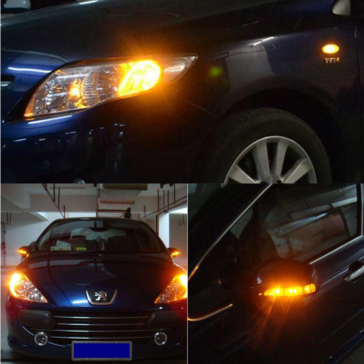 高品質ba15s 1156 33smdターンライトアンバー 3156 オートled電球 160ma 1156 車のランプ