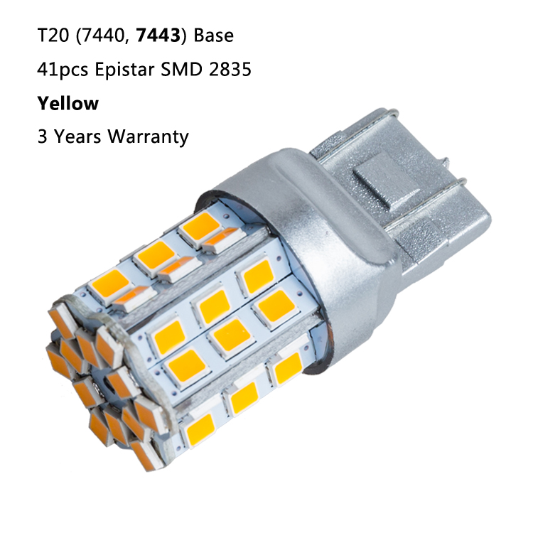 T20 7440 7443 5630 5730 33SMD 900 ルーメン 6500 7000k 非常に高輝度 13 v led ライト車のブレーキストップ信号 led 電球