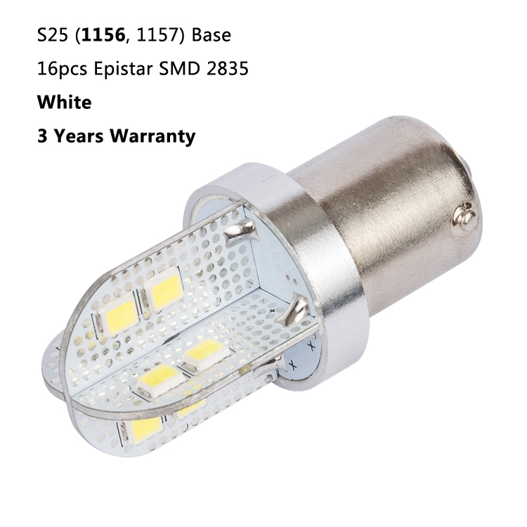 デュアル色車のテールライト付きプロジェクターレンズ1156 1157 s25 54smd 3014ホワイトアンバーledテールストップ信号光