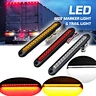 12v 24v White Yellow Red Truck LED Clearance Truck Light System Led Side Marker Light For Truck Trailer