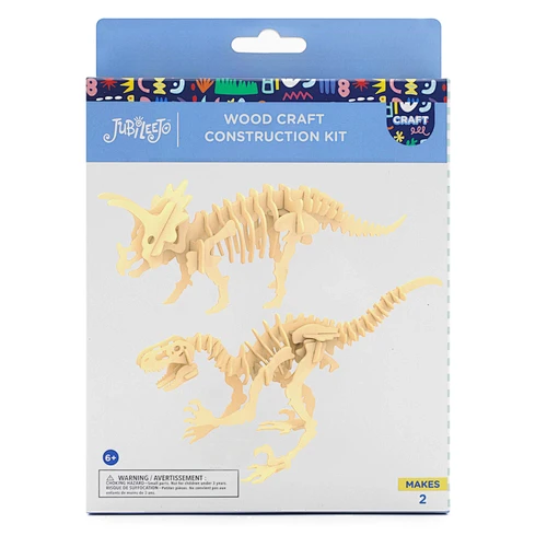 Wooden Dinosaur Skeleton Model Kit