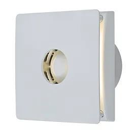 Illuminated exhaust fan with lamp, lamp with bathroom exhaust fan, exhaust fan