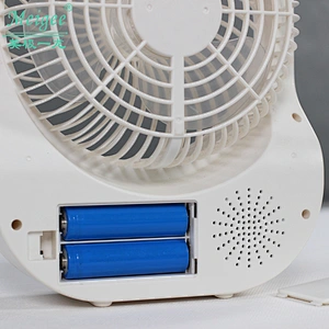 Rechargeable Fan with LED Light