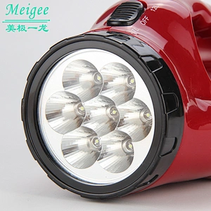 Rechargeable emergency camping outdoor climbing lamp waterproof solar convertible lamp led flashlight