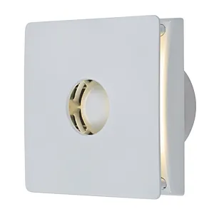 Illuminated exhaust fan with lamp, lamp with bathroom exhaust fan, exhaust fan