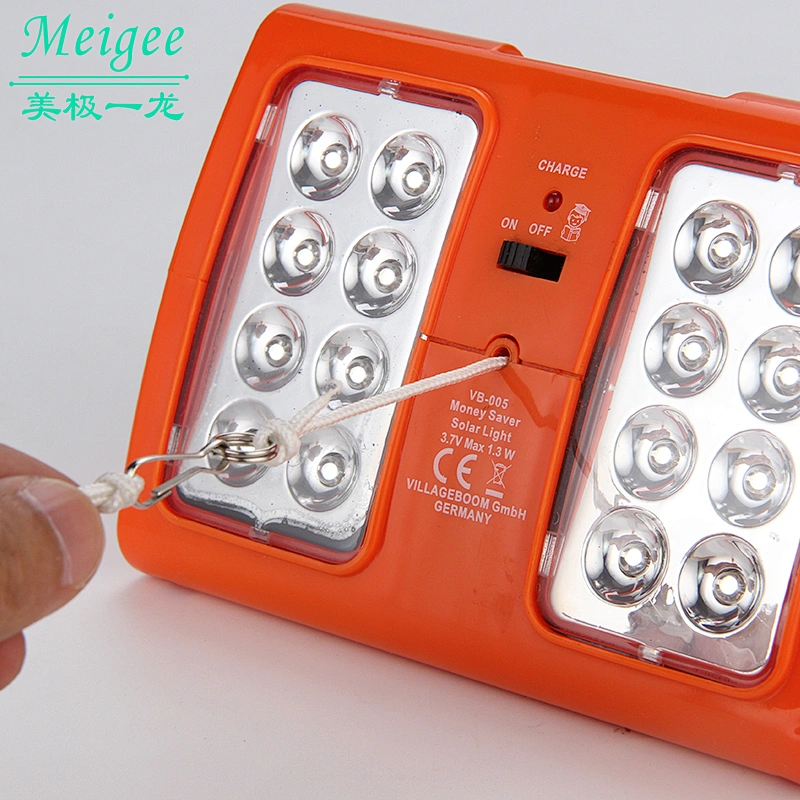 Solar charging camp emergency lights, light bank smartphones or mobile devices for emergency power