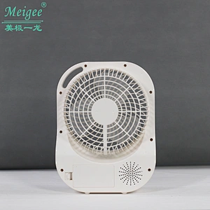 Rechargeable Fan with LED Light