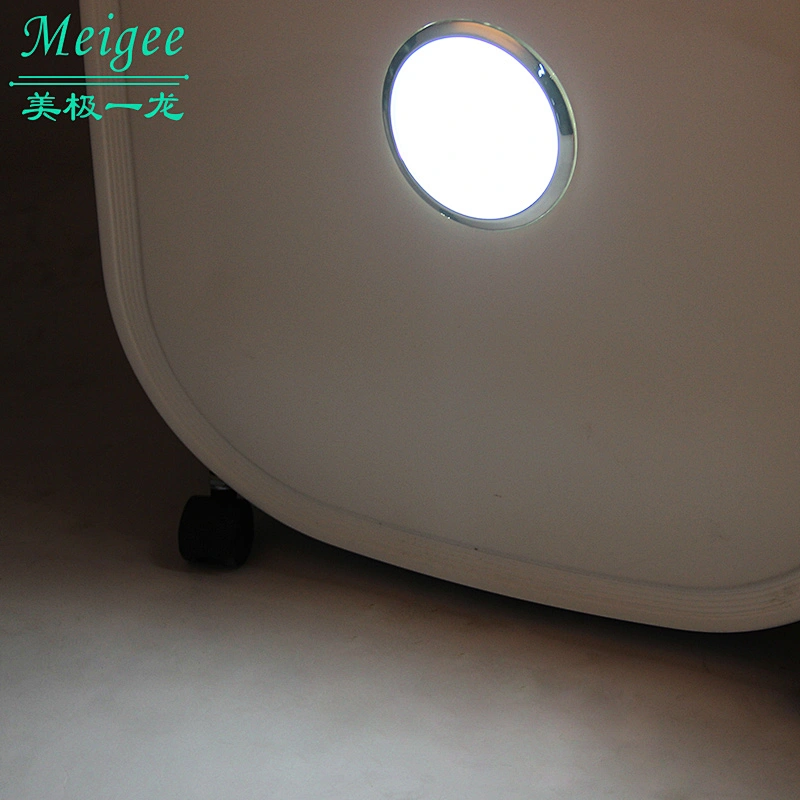 12inches Rechargeable Emergency Fragrance Mist Fan Digital Display With Multi LED lighting&Timer