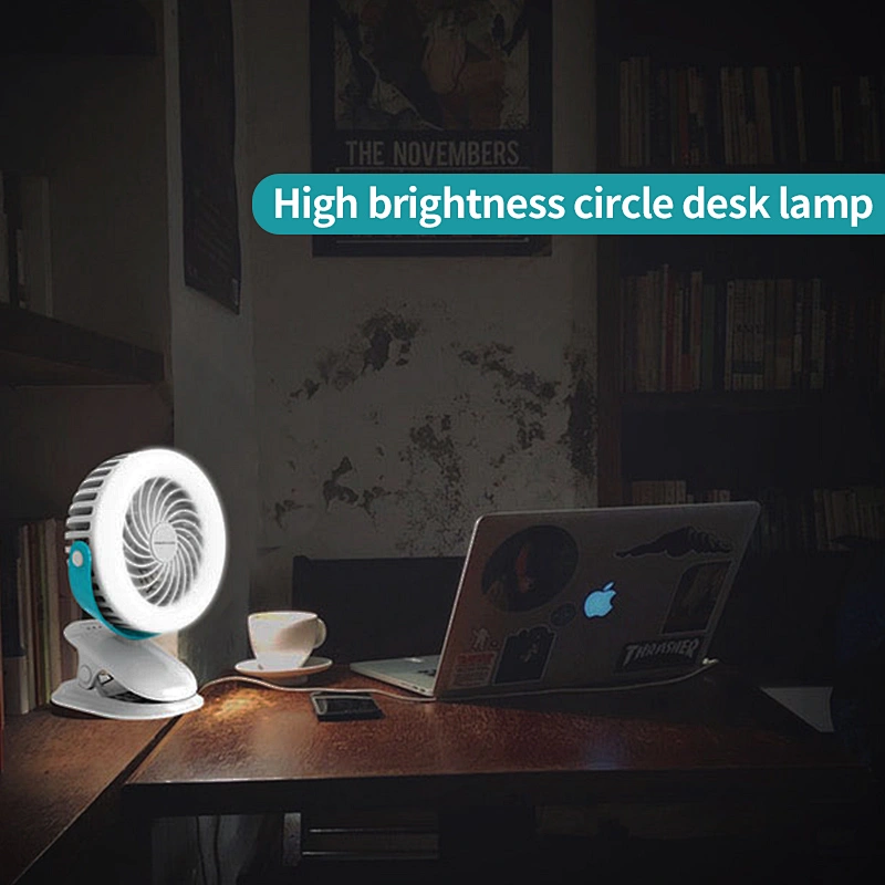 Portable Operated Stroller Quiet Battery Charging Mini USB Rechargeable Clip Table Fan