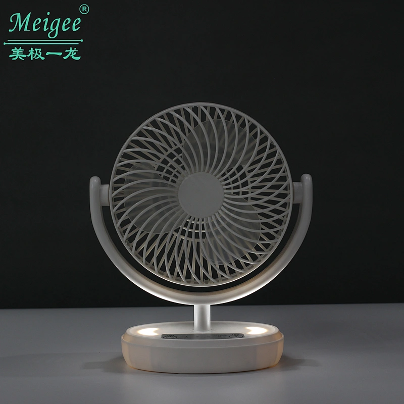 6 inch mini led table fan