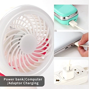 Portable Operated Stroller Quiet Battery Charging Mini USB Rechargeable Clip Table Fan