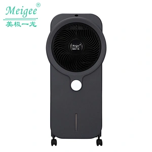 Rechargeable air conditioner cooler with water