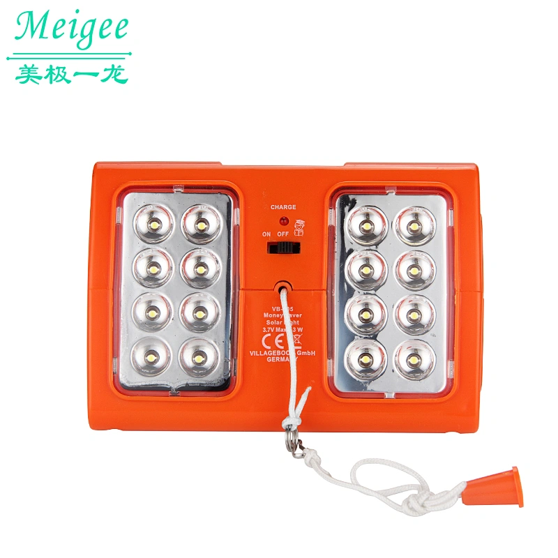 Solar charging camp emergency lights, light bank smartphones or mobile devices for emergency power