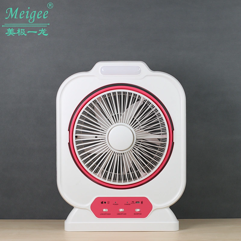 RECHARGEABLE 12 INCH AC/DC BOX FAN