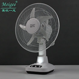 12 inch rechargeable AC/DC  LED table fan