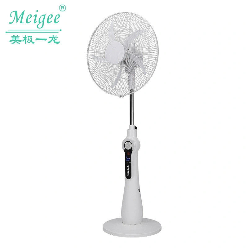 Rechargeable AC/DC stand fan 16 inch