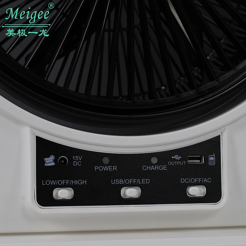 RECHARGEABLE 12 INCH AC/DC BOX FAN