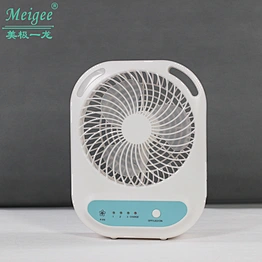 Rechargeable Fan with LED Light