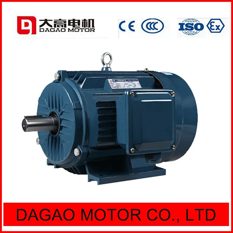 YE2 Cast Iron Asynchronous AC Electric Three Phase Induction Motor 45kw