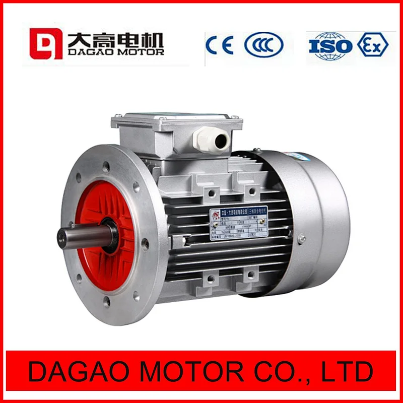 Ye2 Ye3 Y2 0.75kw-630kw Electric Motor High Speed High Efficiency