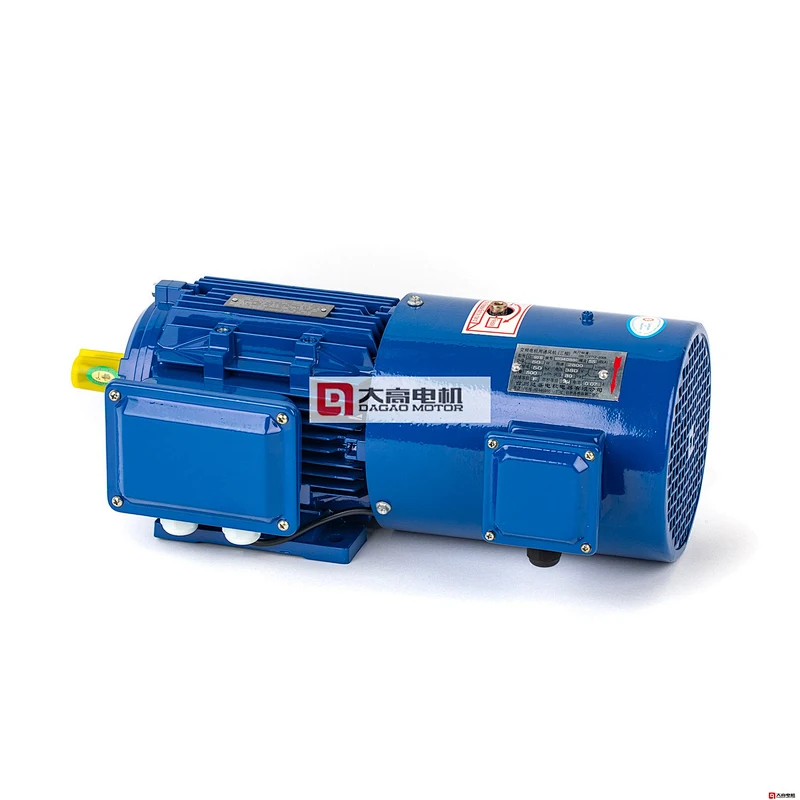 10HP/7.5KW Yej2-160m-6 Electromagnetic Brake Three- Phase Asynchronous Motor