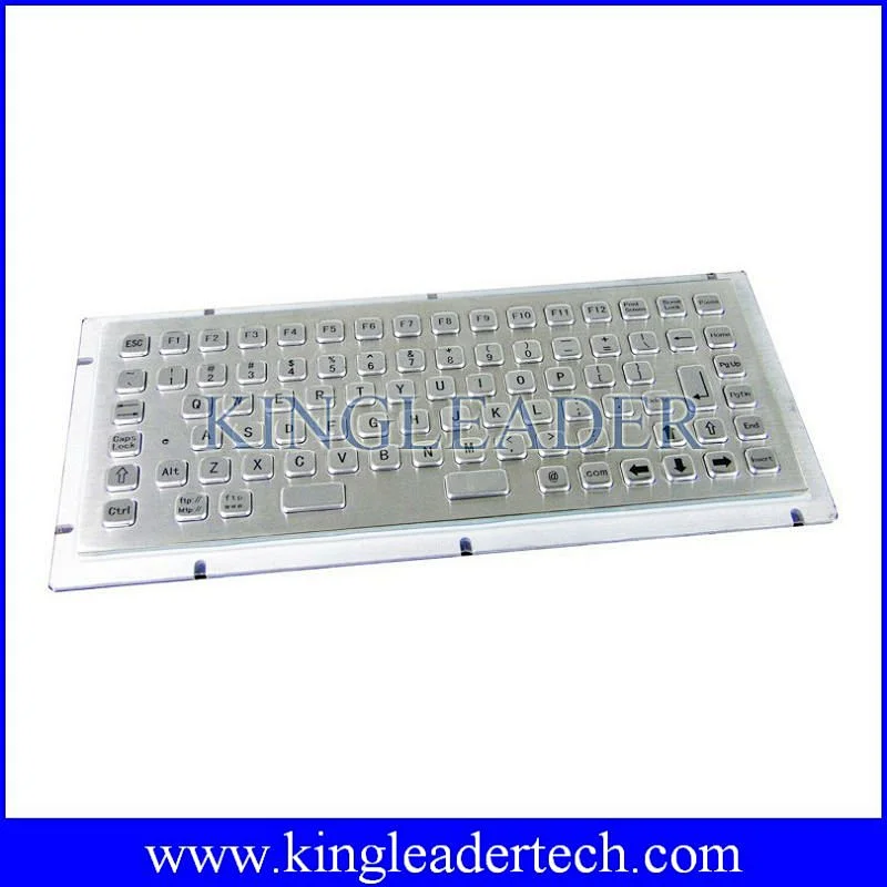 86keys IP65 rated metal keyboard with function keys from China ...