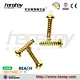 Low Carbon galvanized Stainless Steel roofing screws