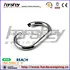 "C" shaped hardware spring snap spring clips