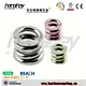 Electronic switch compression spring