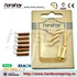 Customized Precision Good Conductive Phosphor Copper Gold Plated Antenna Spring