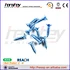 zinc plated flat head phillips screws tapping screws